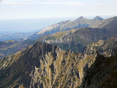 W oddali: Murań, Hawrań i Płaczliwa Skała 