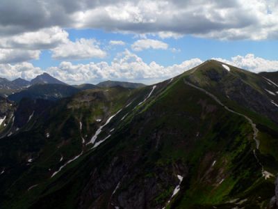 Widok na Kopę Kondracką fot. Lowell