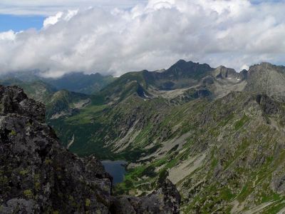 Widok na Dolinę Ciemnosmreczyńską 