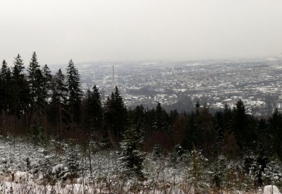 Widok na Bielsko-Biała