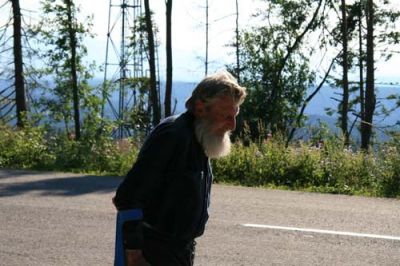 S�owacki opiekun parkingu  Fot. Marek