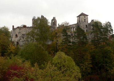  Ruiny zamku Tenczyn Rudno