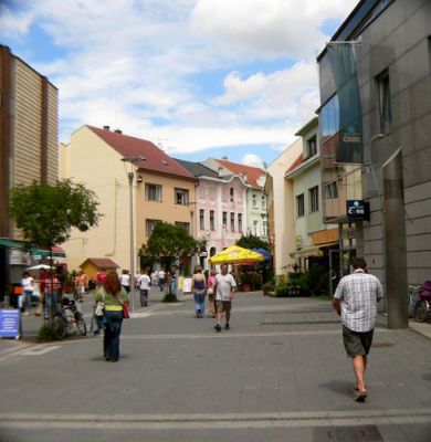 Trencin - mieszanina styli Fot. Lowell